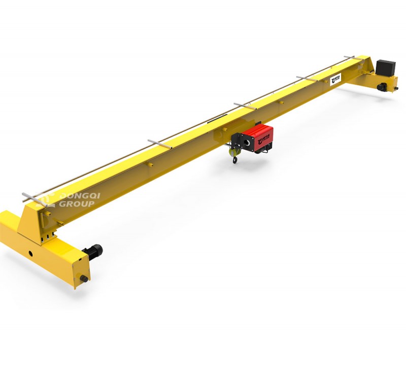 5-32 Ton Single Girder Bridge Crane – Heavy Duty Steel Construction