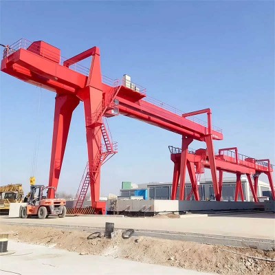 20-Ton Double Girder Overhead Gantry Crane | Wireless Remote Operation
