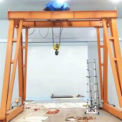 20-Ton Double Girder Gantry Crane with Wireless Remote Warehouse Use