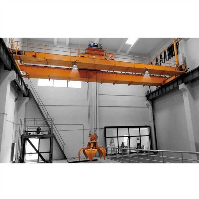 Double Girder Peel Grab for Overhead Cranes Heavy-Duty Mining Applications
