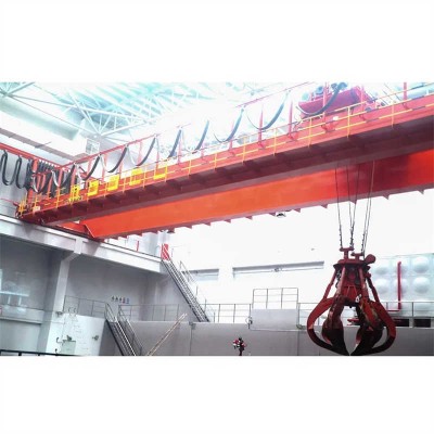 Heavy-Duty Peel Grab for Mining – Double Girder Overhead Crane Compatible