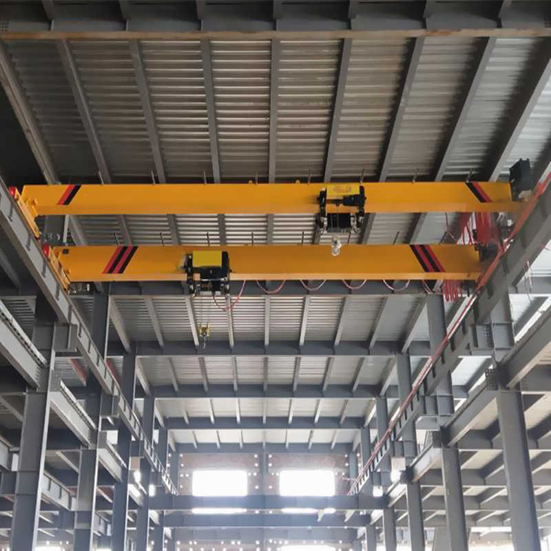 European Standard Single Girder EOT Crane with Remote Control Workshop Use