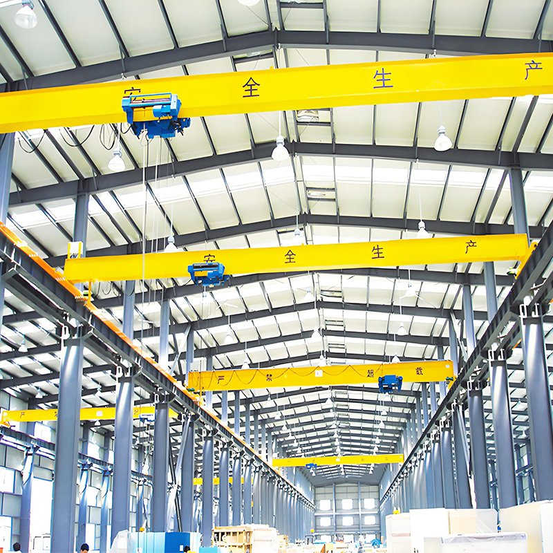 European Standard Single Girder EOT Crane with Remote Control Workshop Use