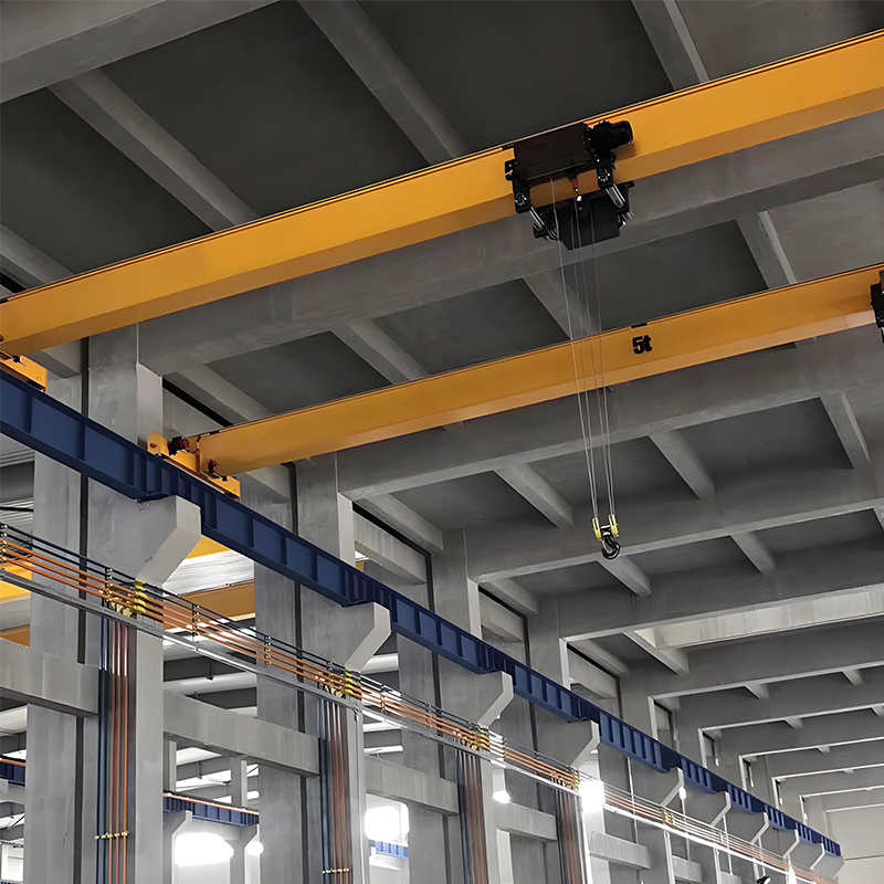 European Standard Single Girder EOT Crane with Remote Control Workshop Use