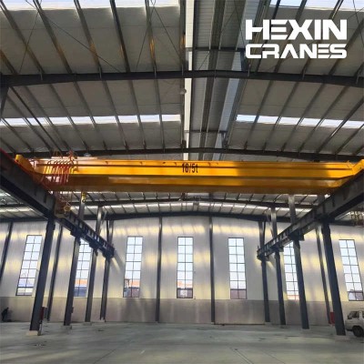 Shanghai Supplier 20 Ton Customizable Double Beam Overhead Bridge Crane