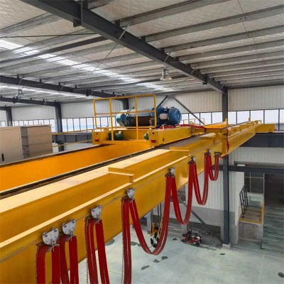 Shanghai Supplier 20 Ton Customizable Double Beam Overhead Bridge Crane