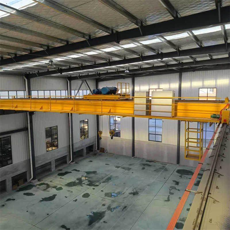 Warehouse Lifting 30t 50t Customizable Double Girder Overhead Bridge Crane