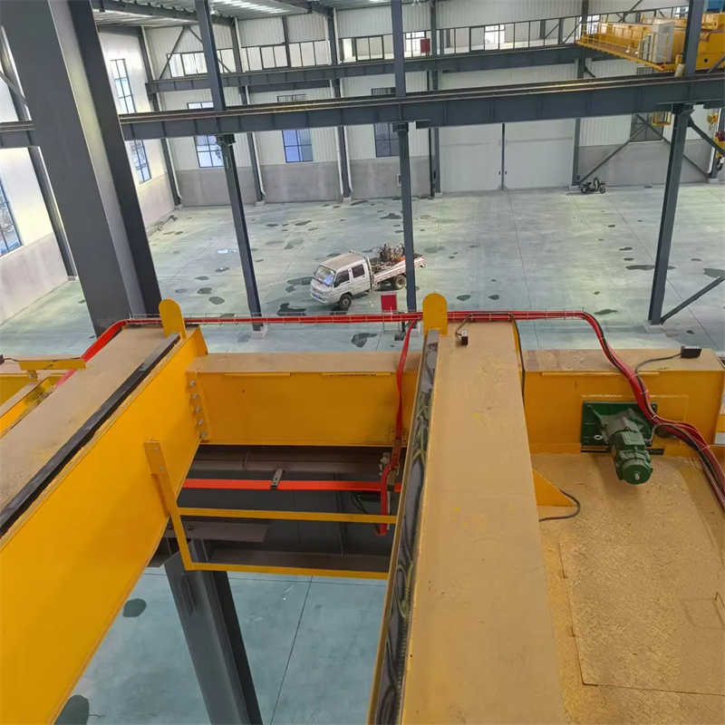 30 Ton Dual Hoist Overhead Bridge Crane - Double Beam with Wireless Remote
