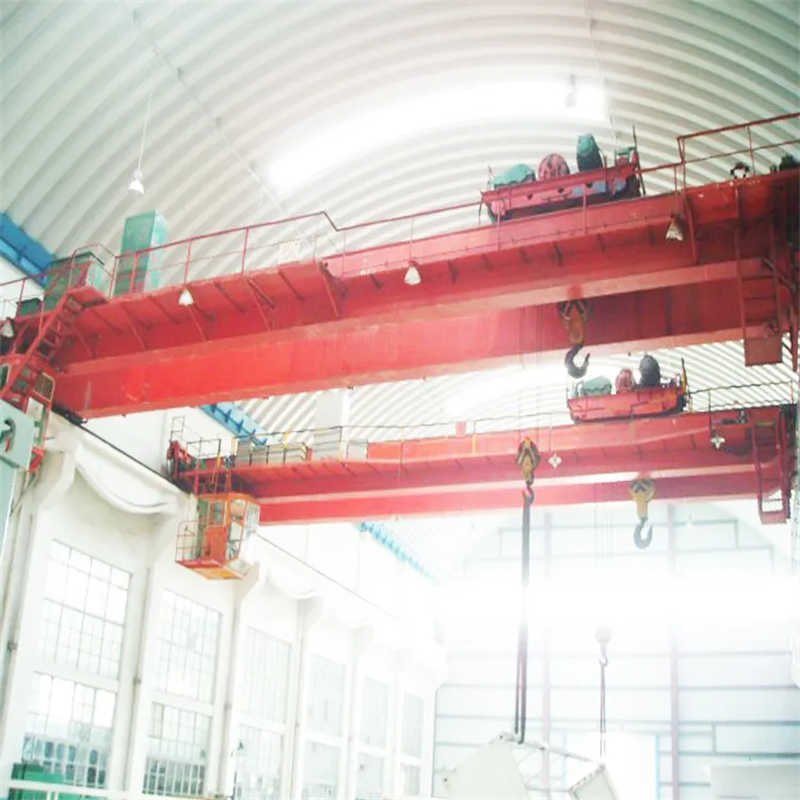 Heavy Duty QD Type Double Beam Bridge Crane for Industrial Workshop