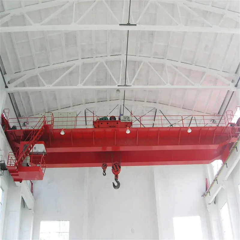 Heavy Duty QD Type Double Beam Bridge Crane for Industrial Workshop