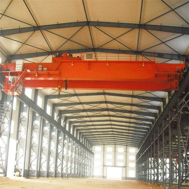 Heavy Duty QD Type Double Beam Bridge Crane for Industrial Workshop