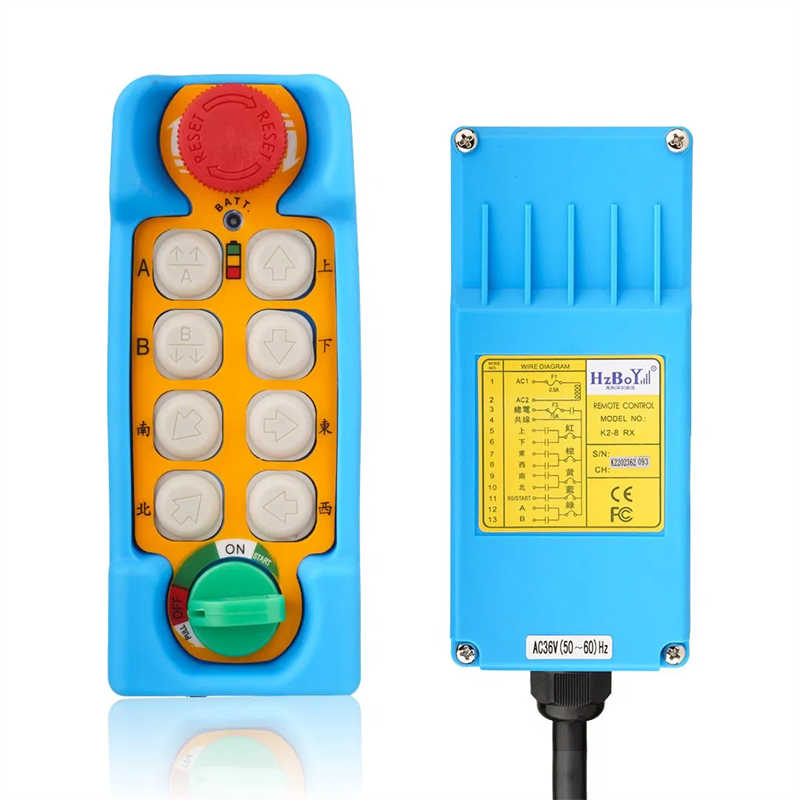Telecrane Industrial Wireless Radio Remote Control K2-8