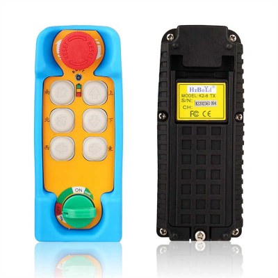 K2-6 Industrial Hydraulic Radio Wireless Crane Remote and Receiver