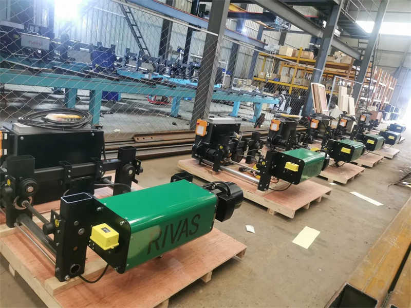 China Factory Electric Wire Rope Hoist for Single Girder Overhead Crane