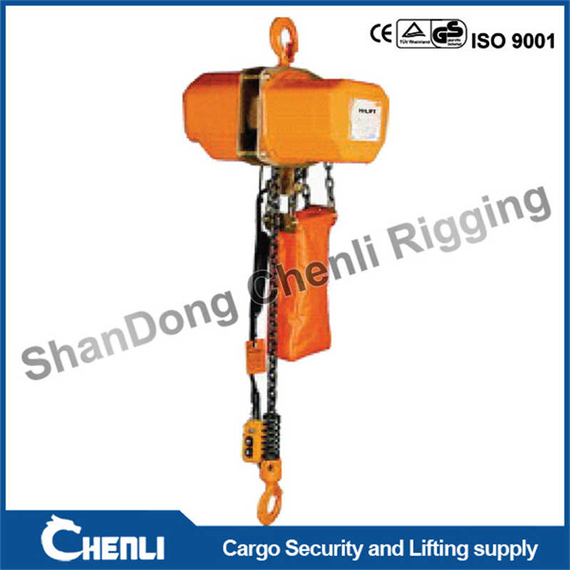 High-Capacity Electric Chain Hoist Trolley 220-440V 1-3 Phase Motor