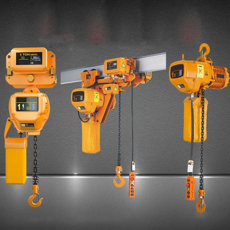 CE Certified Electric Chain Hoist - G80 Alloy Steel Chain for Maximum Safety