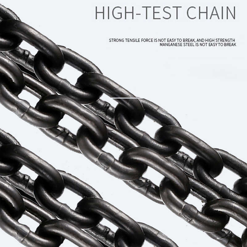 Low-Headroom CE Chain Hoist - Space-Saving Design with G80 Alloy Chains