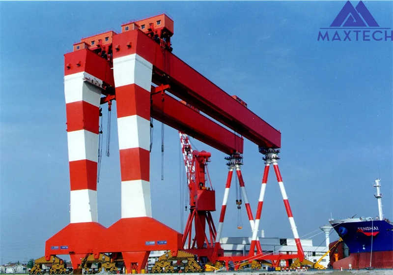 20-100 Ton Rail-Mounted Gantry Crane (RMG) Port Container Stacking System