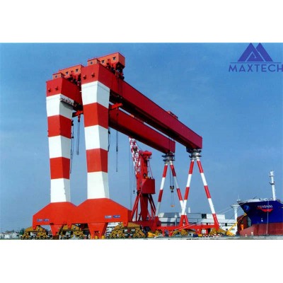 20-100 Ton Rail-Mounted Gantry Crane (RMG) Port Container Stacking System