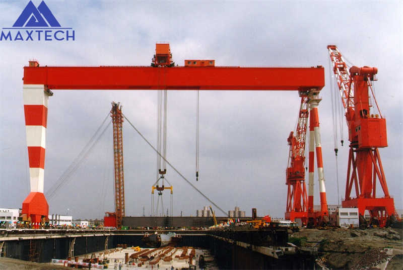 Double-Girder Shipbuilding Crane - Custom Engineered for Large Component