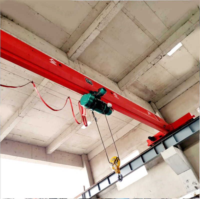 10 Ton Single Beam Bridge Crane – LD Type with Electric Hoist & End Carriage