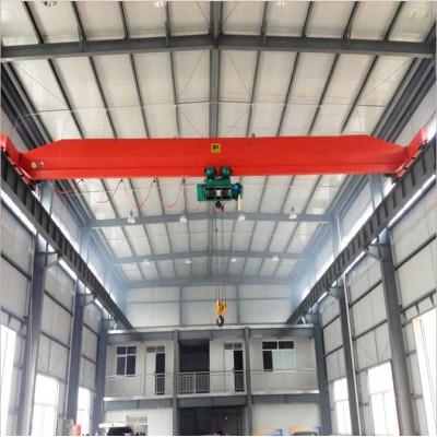 10 Ton Overhead Traveling Crane Single Girder Design for Manufacturing Plants