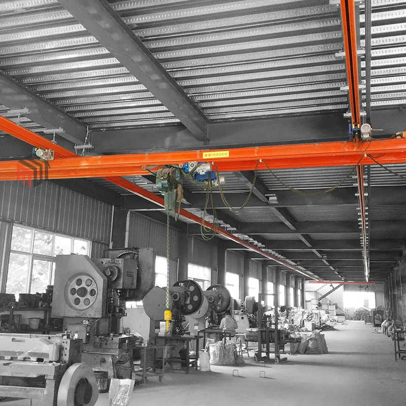 European Standard Single Girder Overhead Crane Low Headroom Design 1-20 Ton