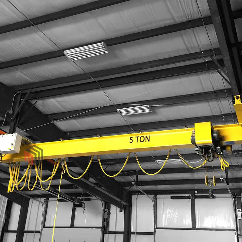 European Standard Single Girder Overhead Crane Low Headroom Design 1-20 Ton