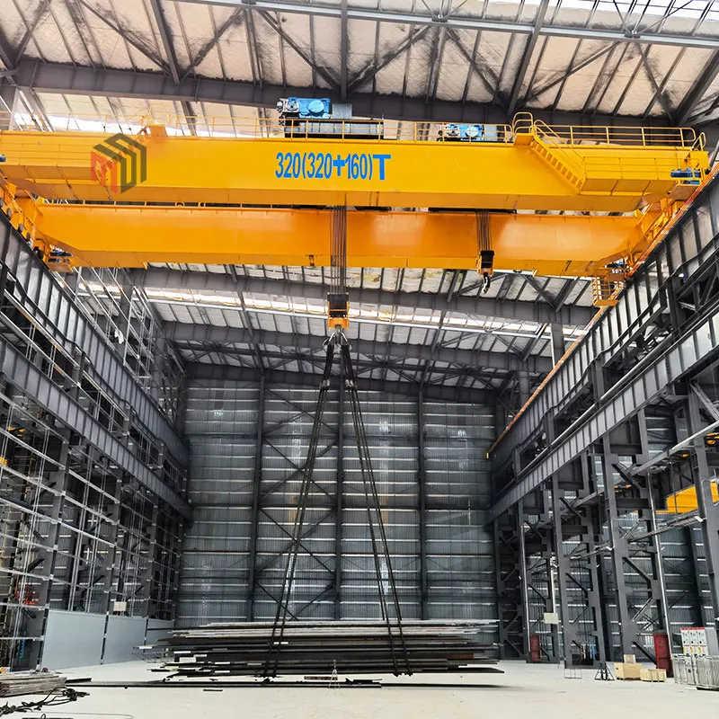Heavy-Duty Double Girder Bridge Crane Custom Electric EOT Crane for Industrial