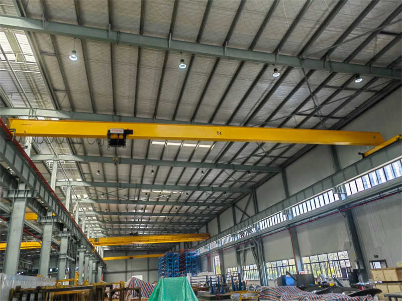 Low-Cost Single Beam EOT Crane – 5-20 Ton Capacity for Material Handling