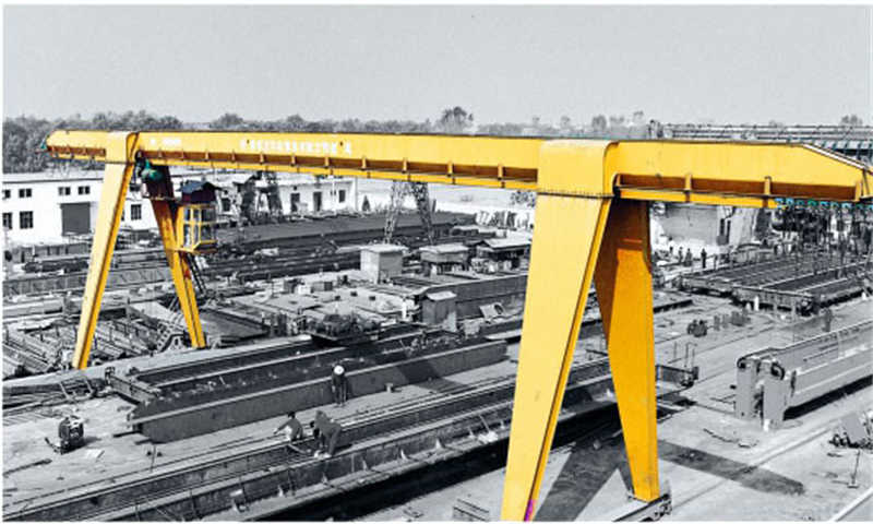 16 Ton Single Beam Gantry Crane MH with Electric Hoist for Industrial Lifting