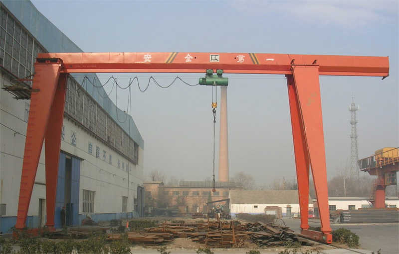16 Ton Single Beam Gantry Crane MH with Electric Hoist for Industrial Lifting