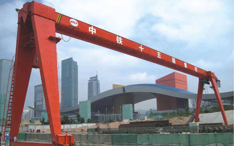 16T Single Girder Gantry Crane - Electric Hoist & European Standard Design