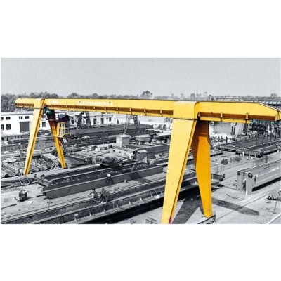 Workshop Gantry Crane 16 Ton Single Girder Design with Electric Hoist System