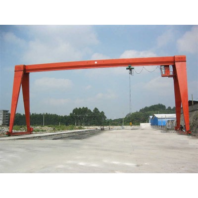 Warehouse Gantry Crane 16 Ton Capacity - Single Girder with Electric Hoist