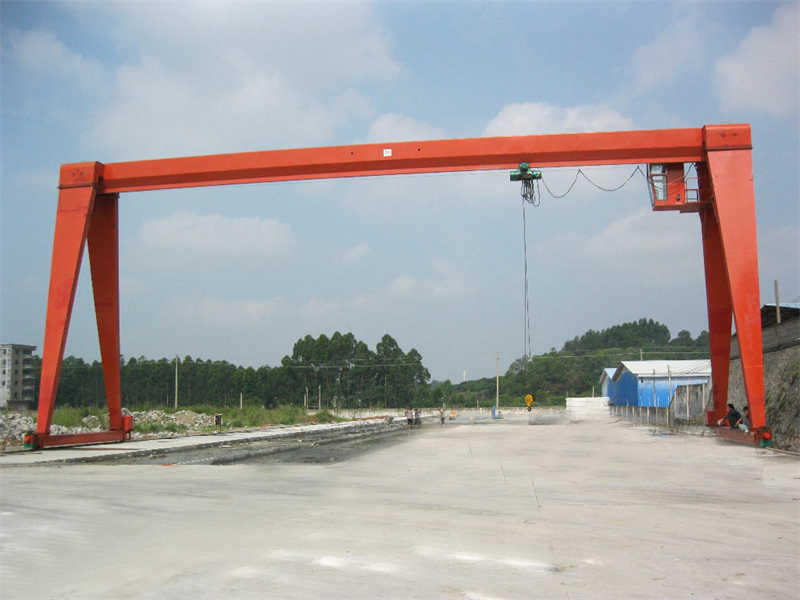 Heavy Duty 16T Gantry Crane - Single Beam Design for Steel Plants