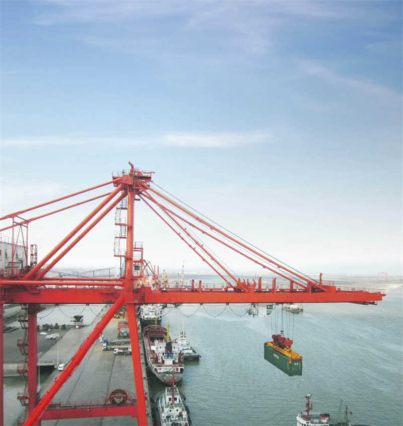 150 Ton Electric STS Gantry Crane Energy-Efficient Ship Loader/Unloader System