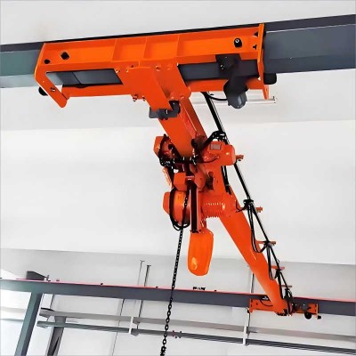 China-Made Single Girder Crane – 10T Wire Rope Hoist – Export to Germany