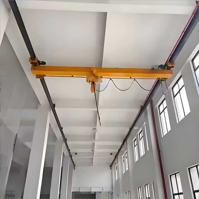 Single Girder Overhead Crane with Wire Rope Hoist – 3T to 15T – Export to UK