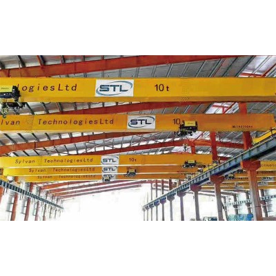 1-20 Ton Workshop Bridge Crane - Single/Double Girder Options Available