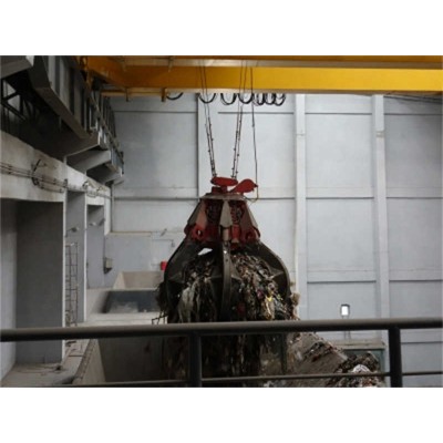 QZ 8T Hydraulic Grab Bridge Crane - For Coal/Grain Terminals - $38,500