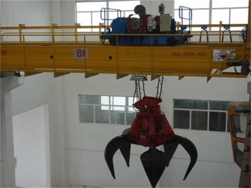 QZ 8T Hydraulic Grab Bridge Crane - For Coal/Grain Terminals - $38,500