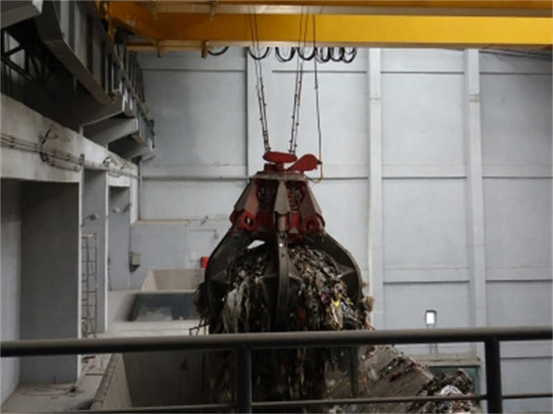 QZ Series 20T Peel Grab Overhead Crane - Scrap Yard Heavy Lifting - $82,000