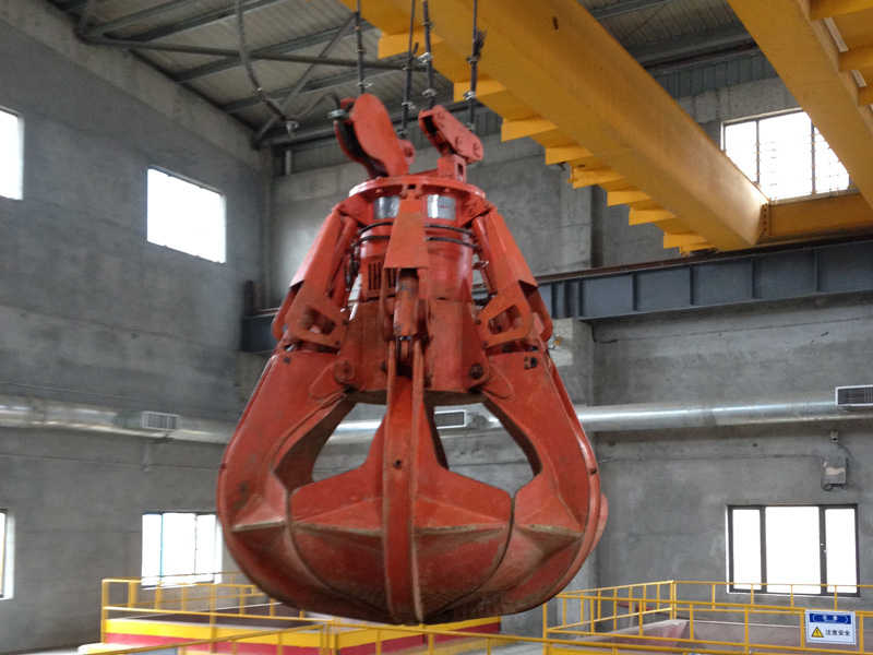 QZ Series 20T Peel Grab Overhead Crane - Scrap Yard Heavy Lifting - $82,000