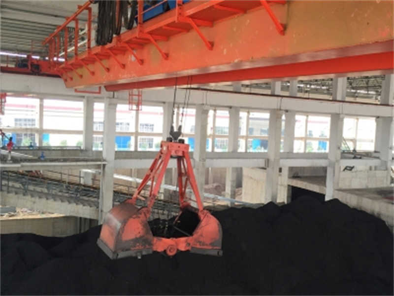 QZ Series 20T Peel Grab Overhead Crane - Scrap Yard Heavy Lifting - $82,000