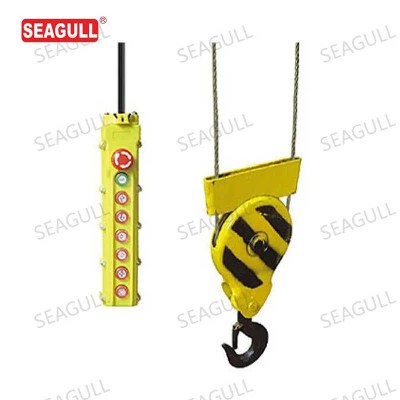 Double Brake Wire Rope Hoist Enhanced Safety for Heavy Loads 5T-50T Options