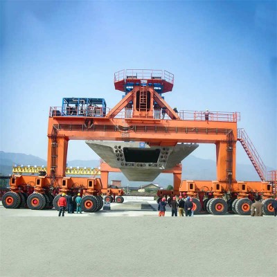 Low-Noise Rubber Tyred Gantry Crane 20ft/40ft Container Stacking CE Certified