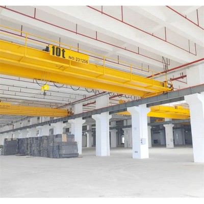 10T Double Beam Bridge Crane for Sale – Heavy Duty Industrial Use (Worldwide)