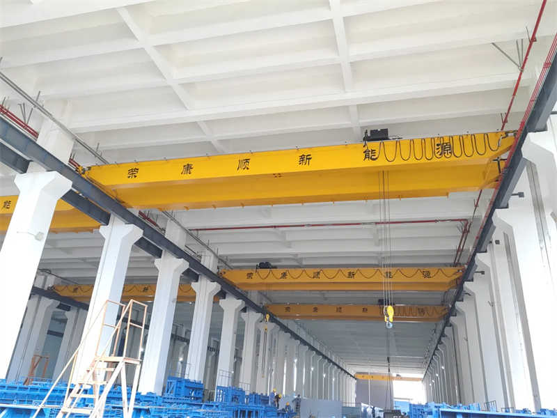 2 Ton Electric Double Girder Overhead Crane for Sale – Factory/Workshop Use