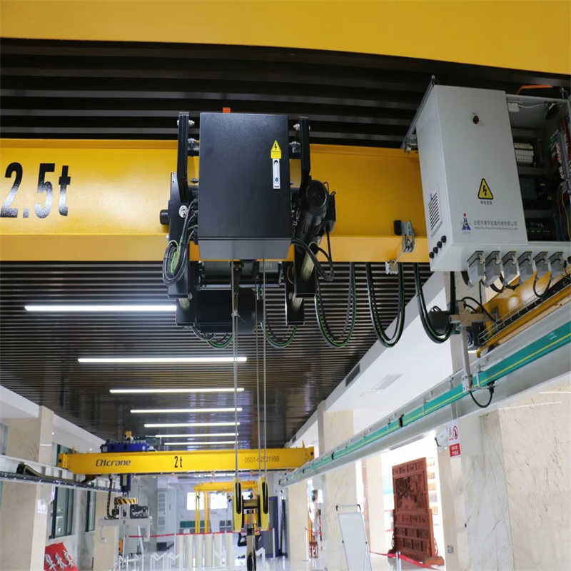 High-Speed Electric Traveling Crane – Single/Double Girder for Factories